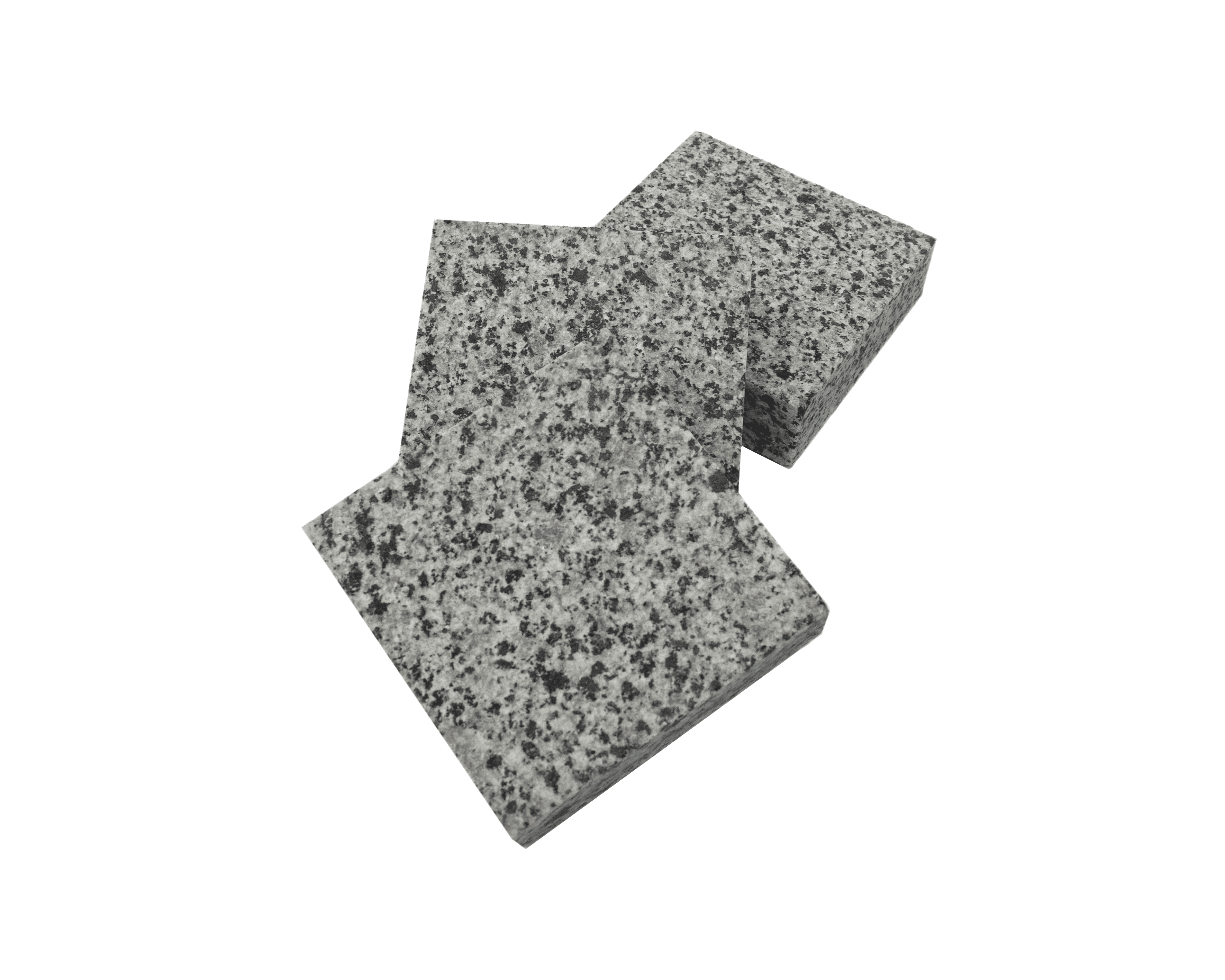 Kostka granitowa cięta płomieniowana jasnoszara Gray UA