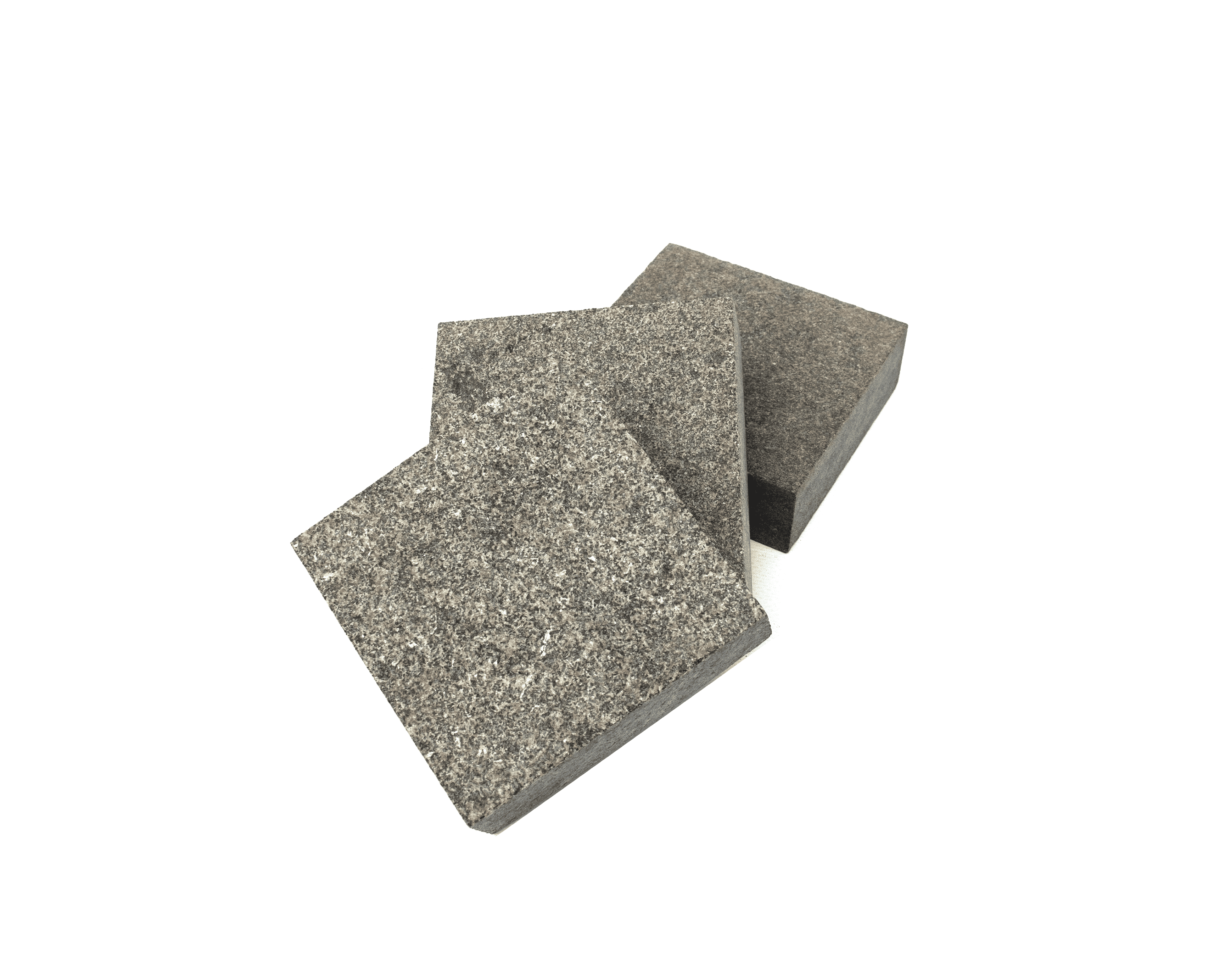 Kostka granitowa cięta płomieniowana ciemnoszara Gabro 10х10х5 cm - dodatkowe zdjęcie