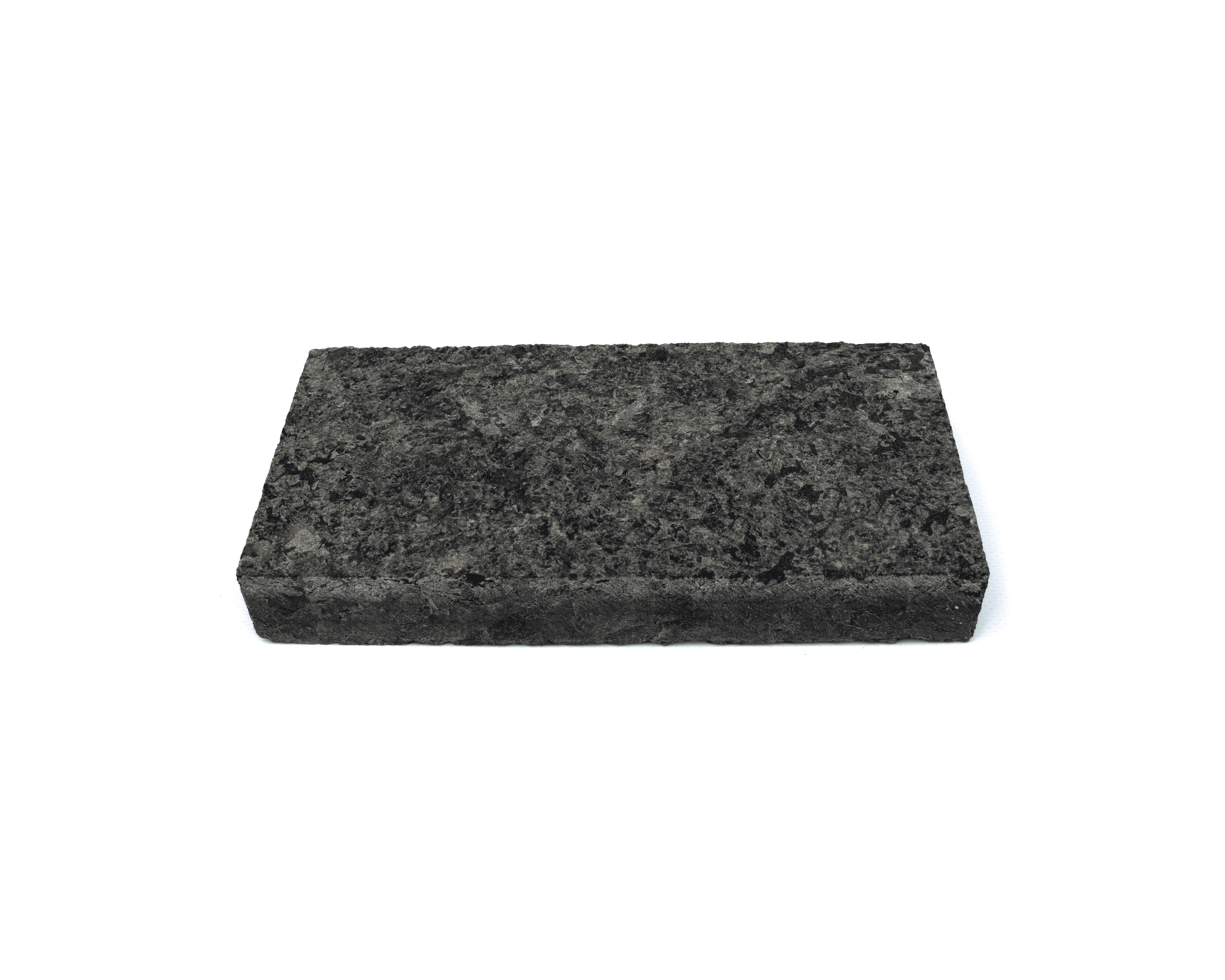 Kostka granitowa cięta płomieniowana ciemnoszara Labradoryt 20х10х5 cm - dodatkowe zdjęcie