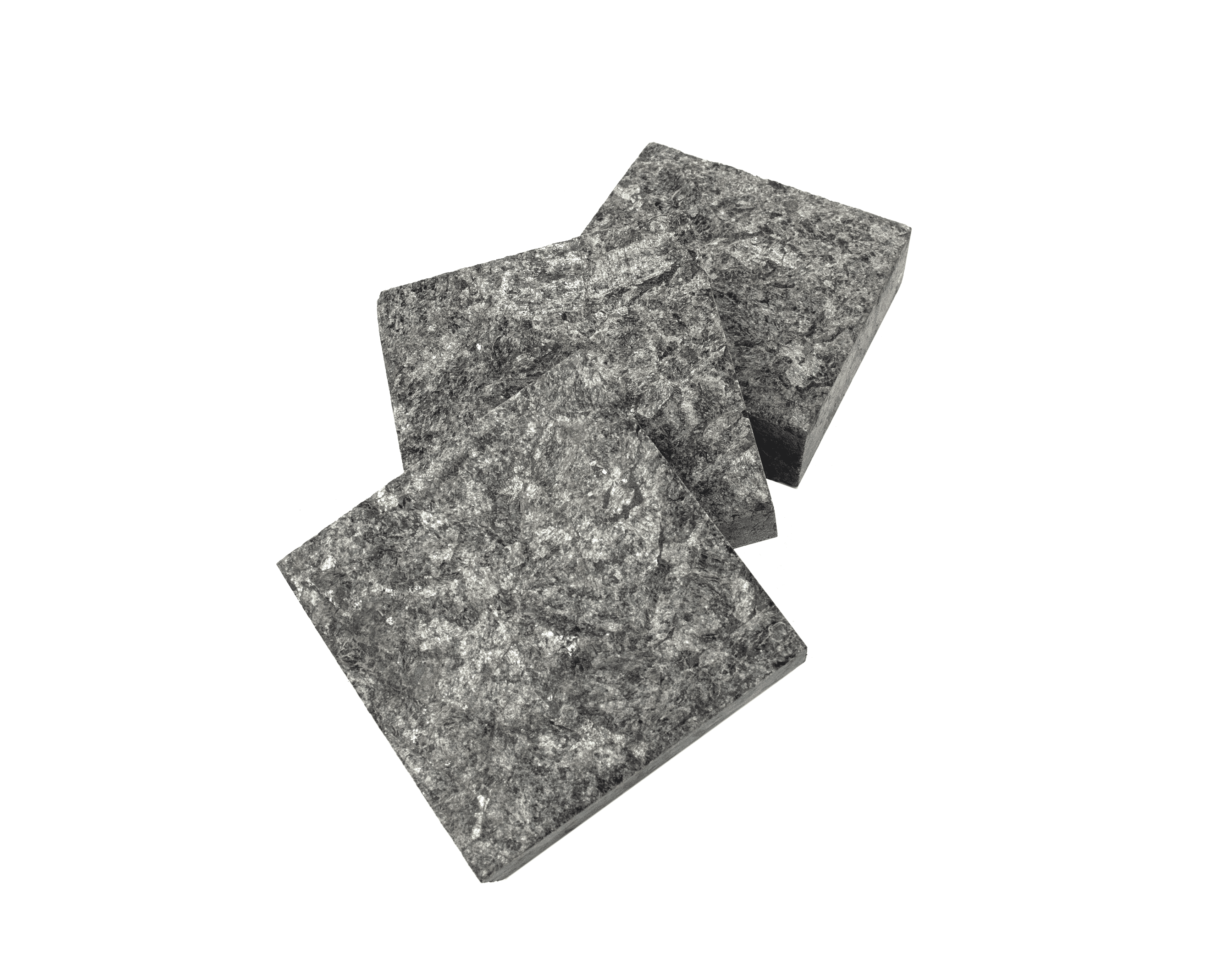 Kostka granitowa cięta płomieniowana ciemnoszara Labradoryt 10х10х5 cm - dodatkowe zdjęcie